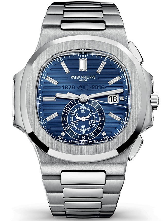 AAA Replica Patek Philippe Nautilus Chronograph 40th Anniversary Limited Edition Watch 5976/1G